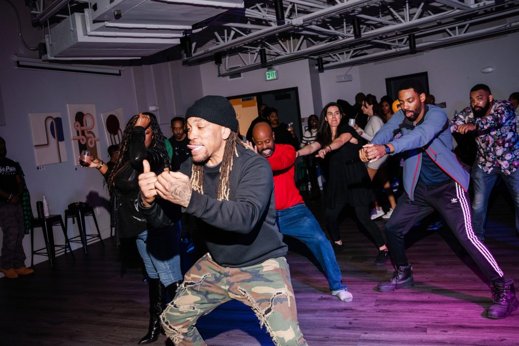 Dancing at the PB and J Party