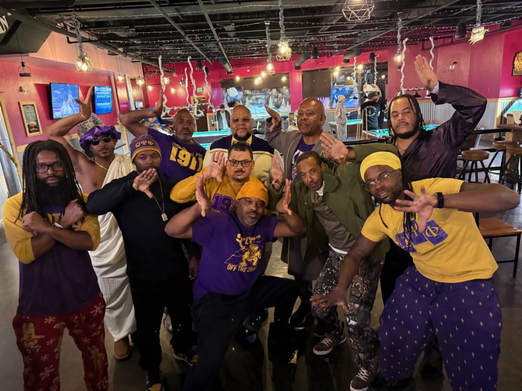 The whole crew at the PB and J Party