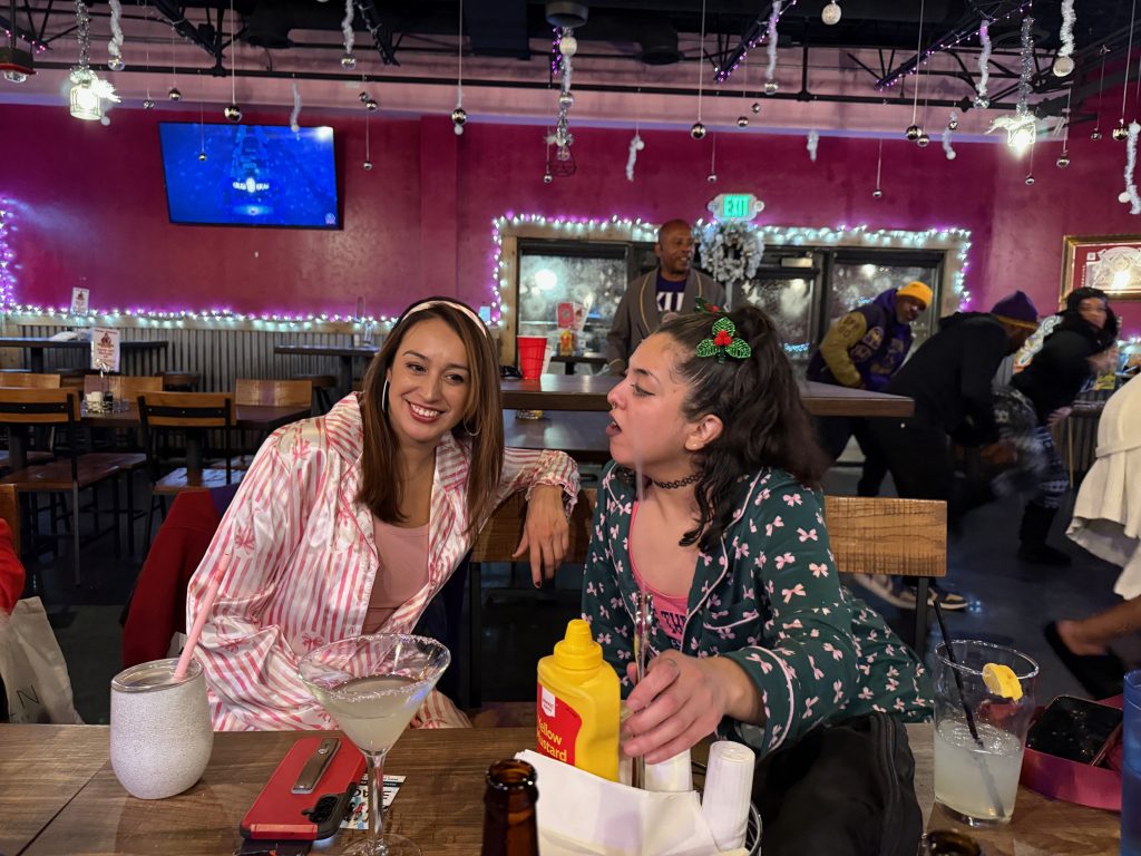 Pajama night at the PB and J Party